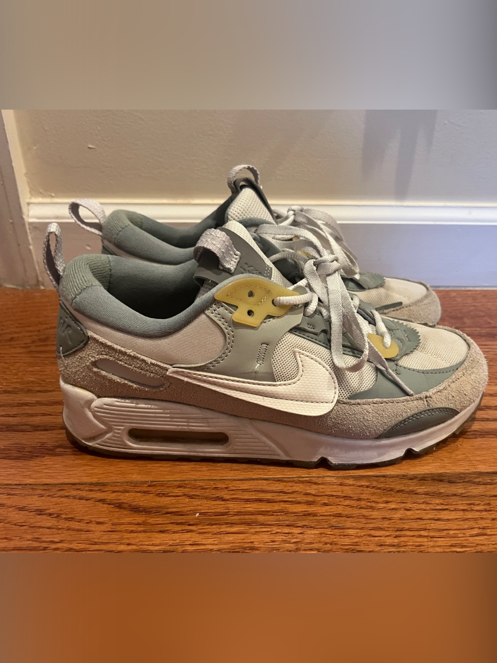 Nike Air Max 90 Futura Style Green/Light Silver/ Summit White DM9922-105 7.5